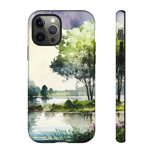 Summer Day by the Lake - Impact Resistant Phone Case